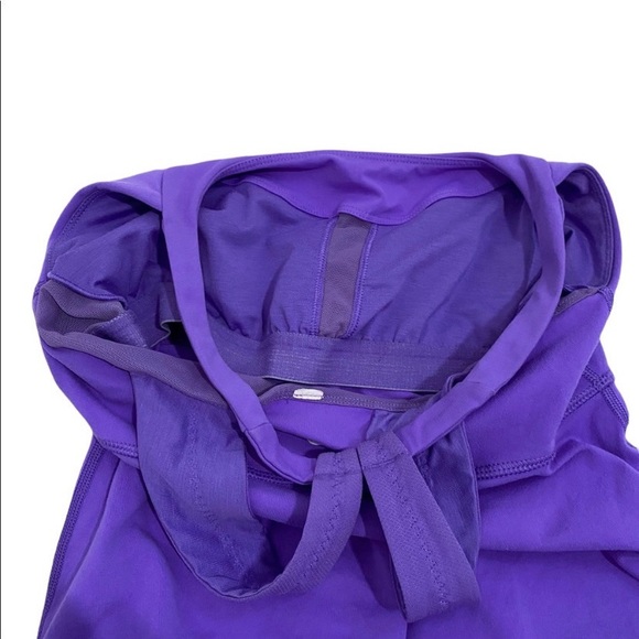 Lululemon Color Power Purple Scoop Me Up Tank II Open Racerback, Size 6 - Picture 6 of 12